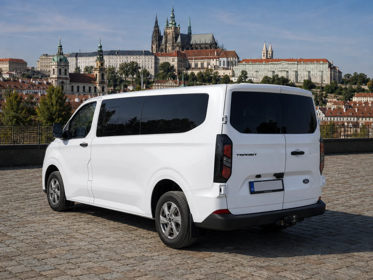 Ford Transit Custom Kombi MHTraxx Shuttle pro osobní přepravu Praha